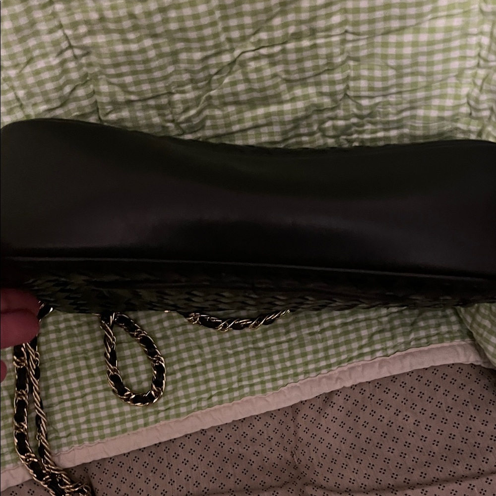 Elegant Saks Fifth Avenue Woven Shoulder Bag - Picture 3 of 9
